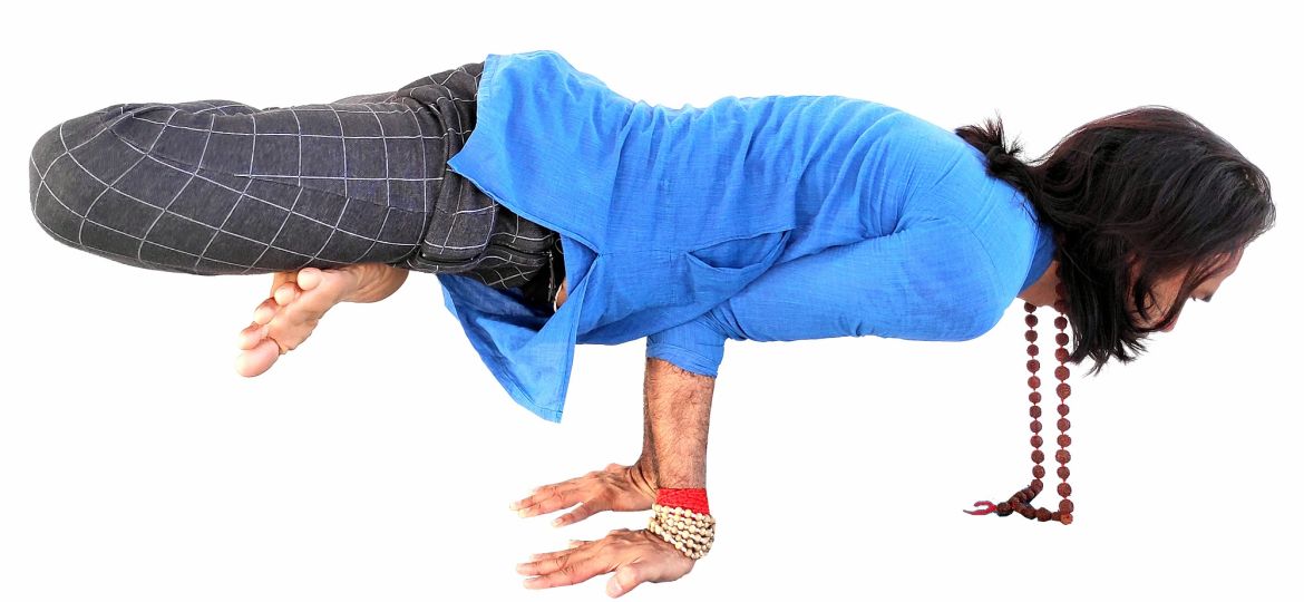 padm mayurasana