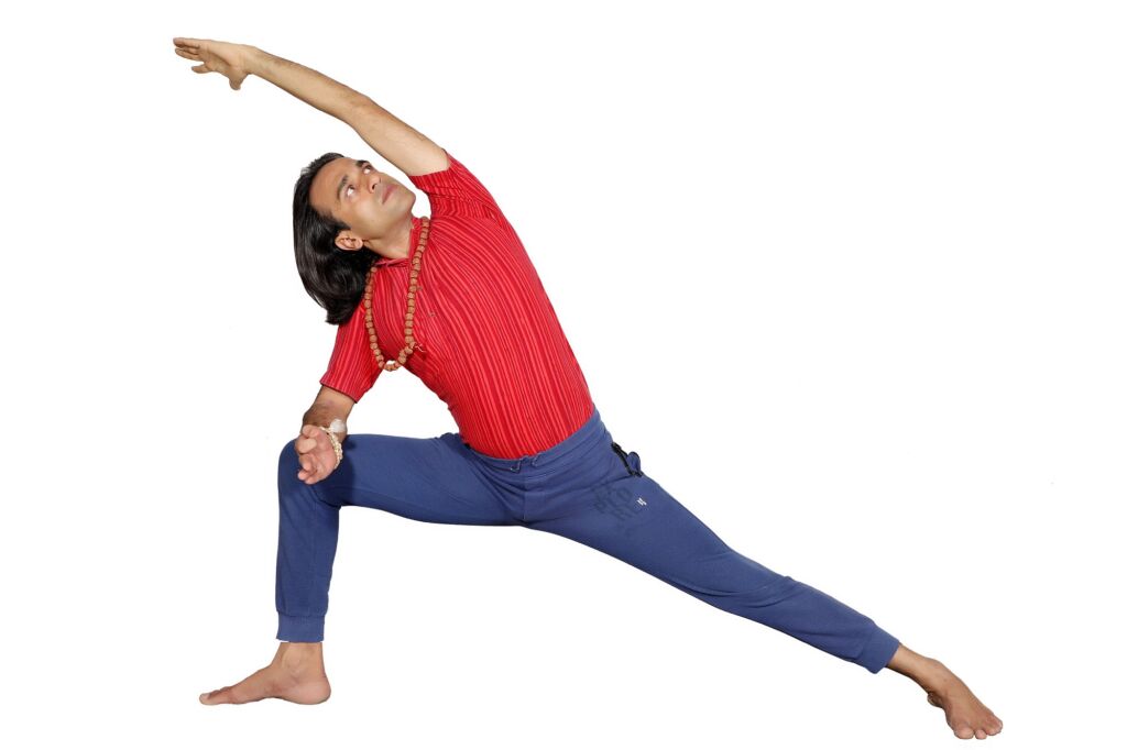 Extended Side Angle Yoga Pose